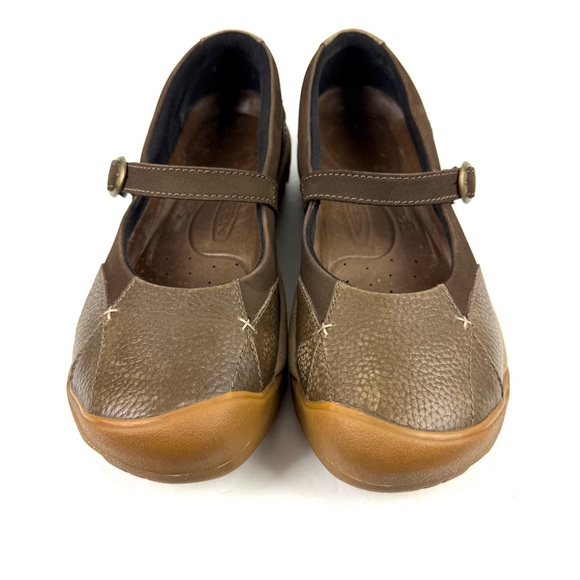 Keen Presidio Mary Jane‎ Shoes 9 WIDE Brown Leather Comfort Shoes Womens main image 5